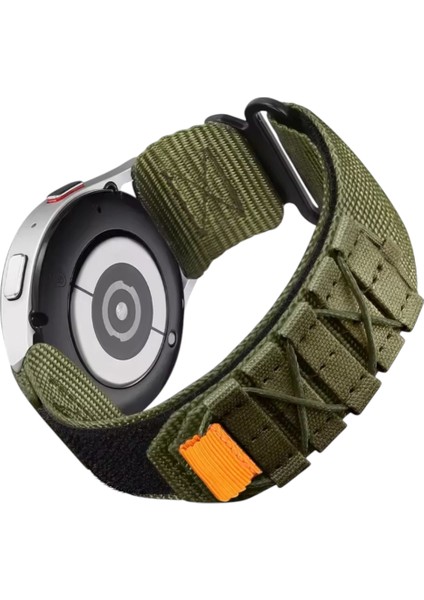 20 mm Universal Premium Ipli Örgü Bant Kordon Haki