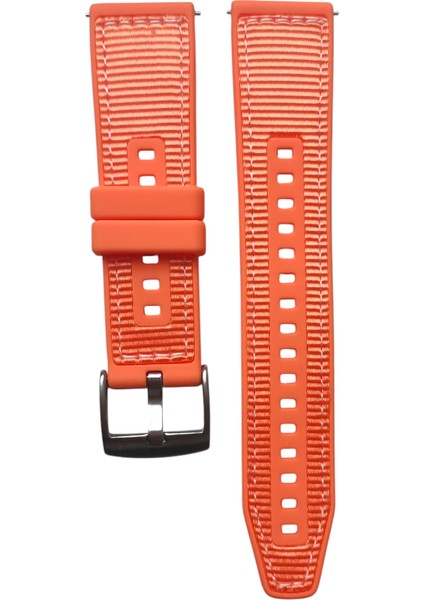 20 mm Unversal Premium Dikişli Silikon Kordon Turuncu fiyatları