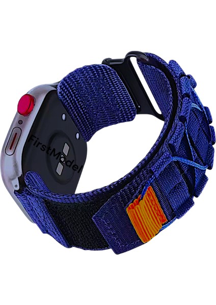 Huawei Watch Fit 3,4,4 Pro Uyumlu Premium Ipli Örgü Bant Kordon Lacivert