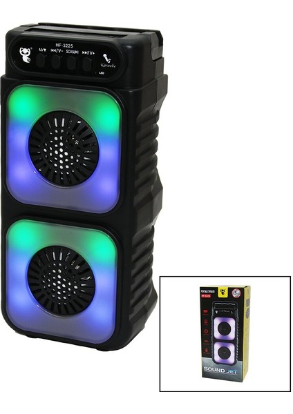 3x2inç Sd/usb/fm Nostalji Bluetooth Speaker