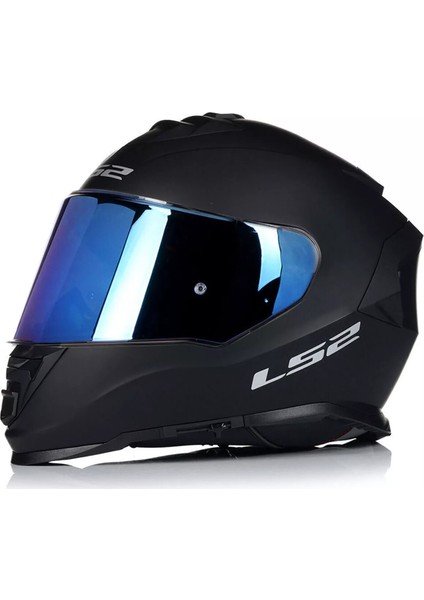 Storm 2 Mat Siyah Fullface Motosiklet Kaskı Gökkuşağı Camlı fiyatları