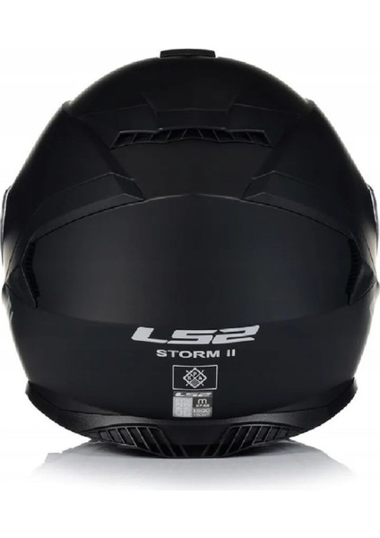Storm 2 Mat Siyah Fullface Motosiklet Kaskı Gökkuşağı Camlı fırsatları