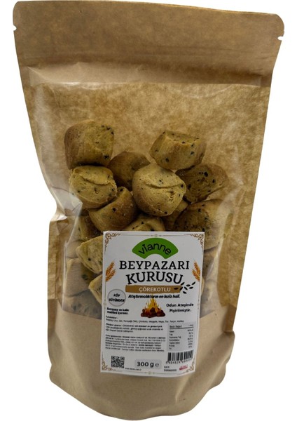 Çörekotlu Beypazarı Kurusu 300 gr - Odun Ateşinde Pirişilmiştir, Katkısız