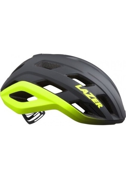 Strada Kineticore Yol Kask Mat Koyu Gri Flash Sarı (S 52/56CM)