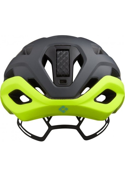 Strada Kineticore Yol Kask Mat Koyu Gri Flash Sarı (S 52/56CM)