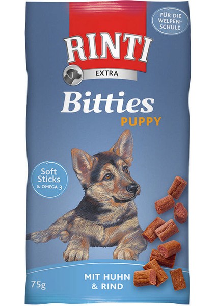 Extra Tavuk-Siğir Etli Yavru Köpek Ödül 75 gr x 4 adet