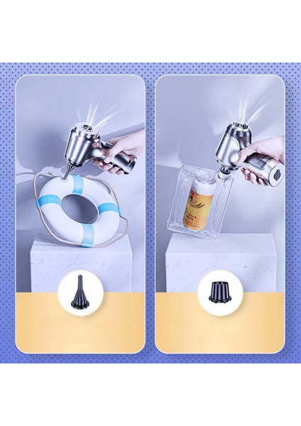 Air Blower Kablosuz Araba ve Ev Süpürgesi (12000PA Emiş Gücü)