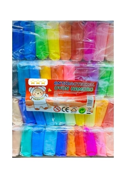 Zıp Hamur Air Dry Clay Zıplayan Hamur Karışık - 3 Adet