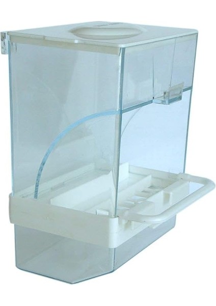 -Akıllı Kuş Yemliği Taban Hazneli Beyaz (10-7,5)-14,5 cm fiyatları
