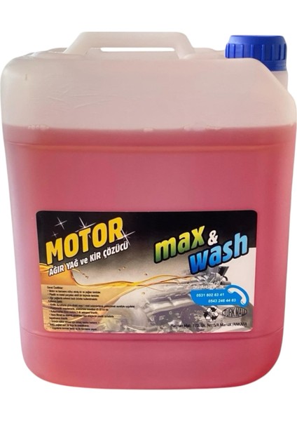 Max Wash 4kg Motor Temizligi 1/5konsantre