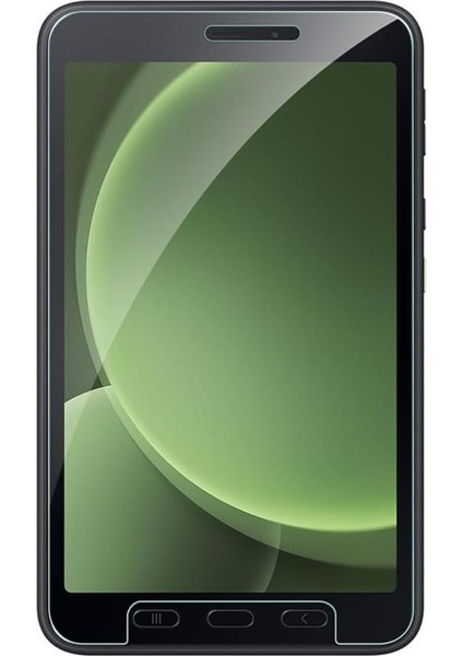 Samsung Galaxy Tab Active 5 SM-X306B 8" Dönerli Standlı Deri Tablet Kılıfı - Kırılmaz Ekran Koruyucu