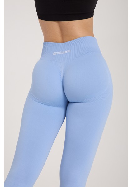 Drop Kalçası Büzgülü Kalça Şekillendirici Push Up Toparlayıcı Kadın Spor Tayt
