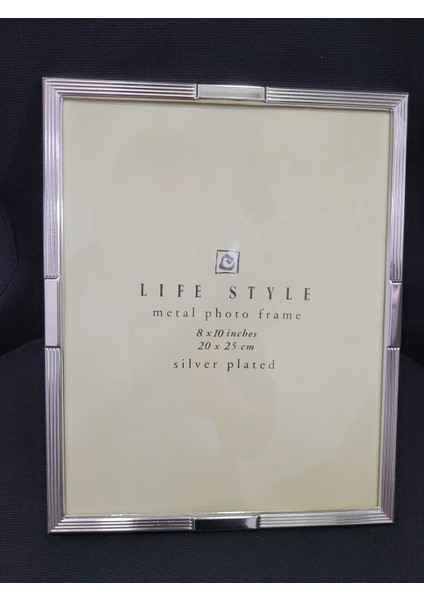 Gümüş Metal Çerçeve 20X25CM Dekoratif Hediyelik Life Style Photo 1 Adet fiyatları