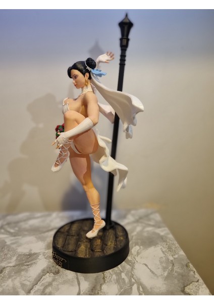 32 cm Gelinliki Chun-Li Figür modelleri