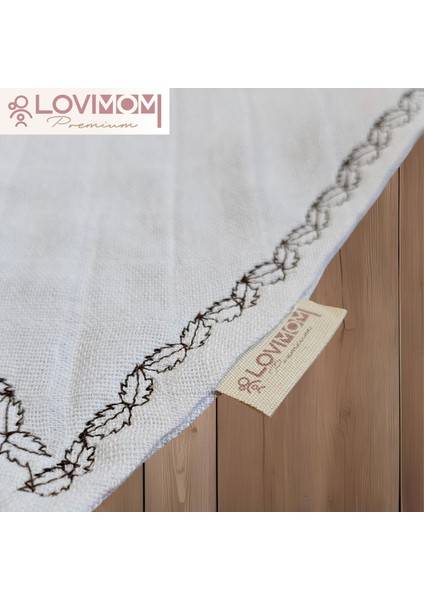 Pamuk Ekstra Soft 2 Kat Müslin Bebek Fuları Salya & Mama Önlüğü 45cm 3 Çıtçıtlı Bright fiyatları
