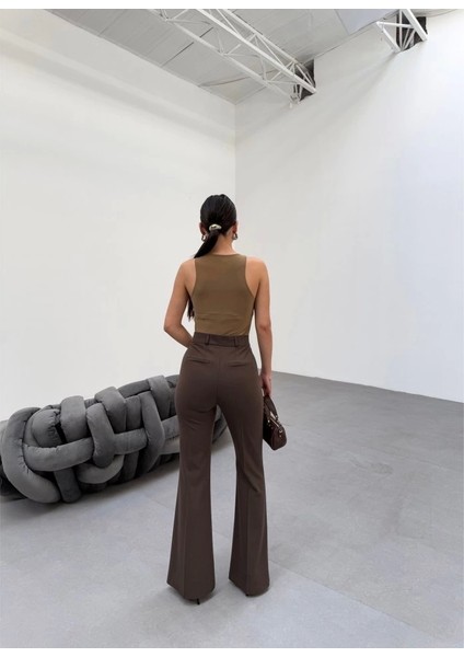 230 gr Poly Viscose Full Lycra Ispanyol Paça Pantolon