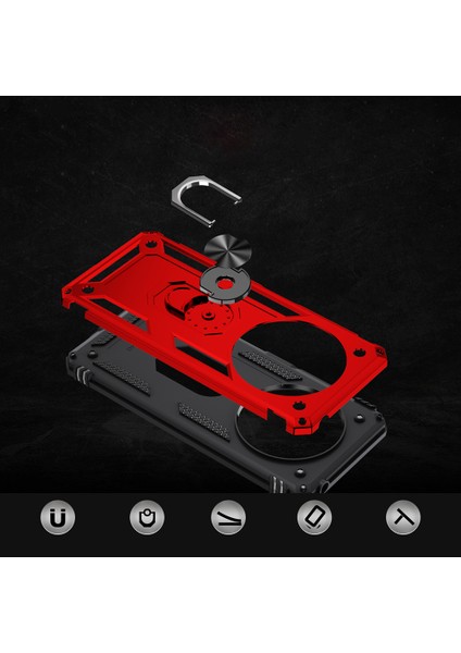 Xiaomi Redmi 14C Kılıf Ultra Korumalı Manyetik Yüzüklü Kapak fiyatları