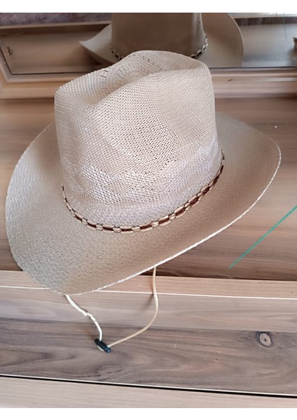Erkek Ipli Hasır Foter Şapka