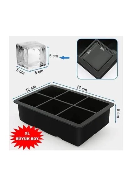 Xl Küp Buz Kalıbı modelleri
