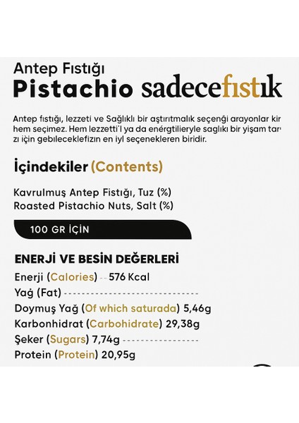 Taze Antep Fıstığı 1 kg