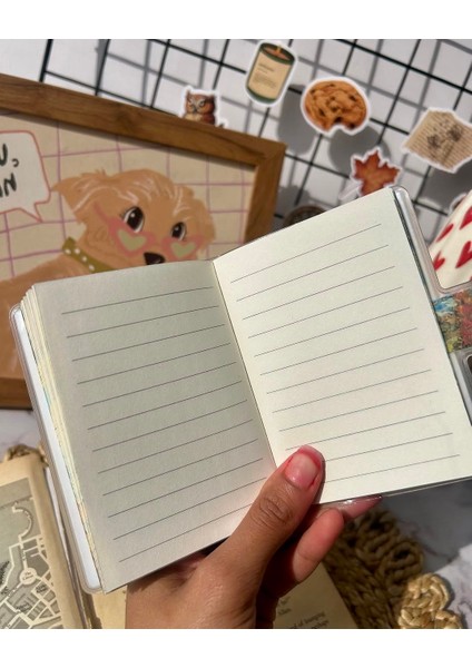 Van Gogh Çizgili Not Defteri, Starry Night, Almond Blossom, Mini Defter fırsatları