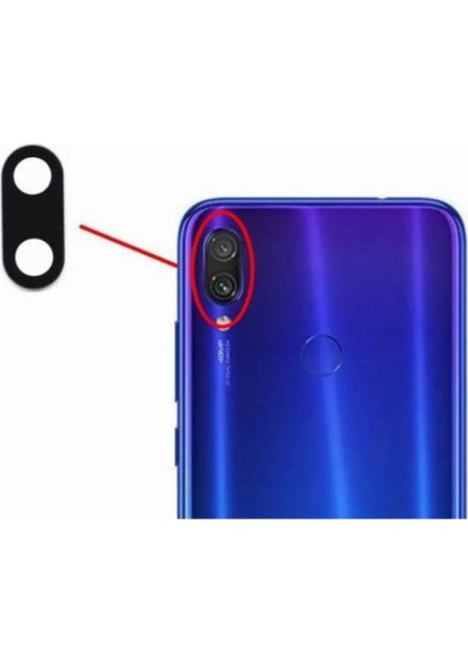 Xiaomi Redmi Note 7 Uyumlu Kamera Lensi Kamera Camı