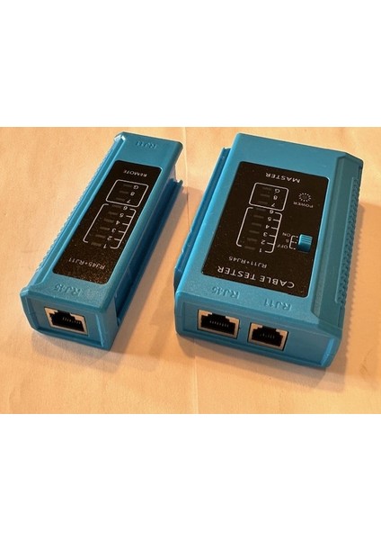 Internet Kablosu Test Cihazı RJ45 Tester RJ11 Tester Telefon Kablosu Test Cihazı