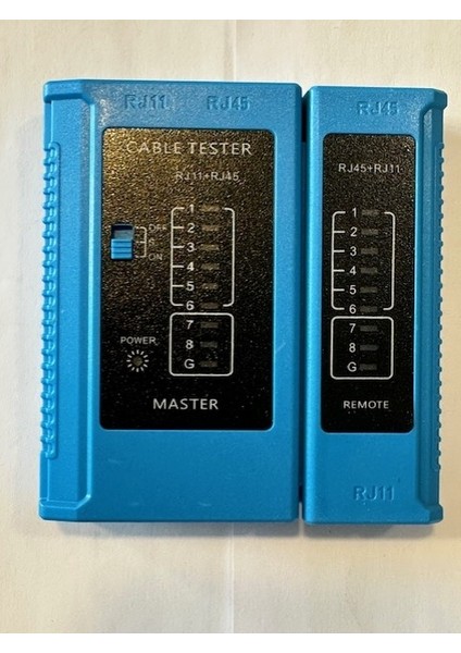 Internet Kablosu Test Cihazı RJ45 Tester RJ11 Tester Telefon Kablosu Test Cihazı
