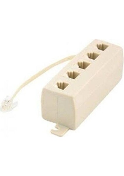 5 Port RJ11 Çoğaltıcı 5 Port Telefon Hat Çoğaltıcı fiyatları