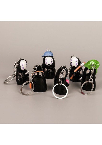 Anime Ghibli No Face Zilli Anahtarlık Ruhların Kaçışı Spirit Away Anahtarlık Çanta Süsü fırsatları