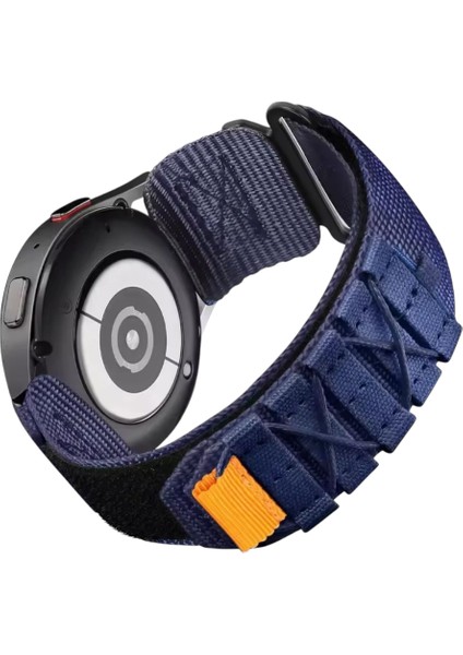 20 mm Universal Premium Ipli Örgü Bant Kordon Lacivert