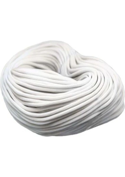10 Metre beyaz 5 mm Sineklik Fitili