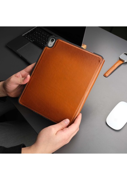 Worland Apple iPad Mini 8.3-Inç (M4) Deri Kılıf (2024) - Standlı Katlabilir Tasarım - & El Işçiliği Apple iPad Mini Kılıf - Taba fiyatları