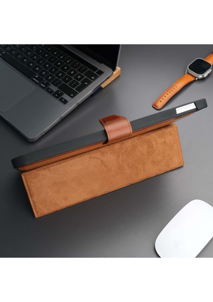 Worland Apple iPad Mini 8.3-Inç (M4) Deri Kılıf (2024) - Standlı Katlabilir Tasarım - & El Işçiliği Apple iPad Mini Kılıf - Taba modelleri