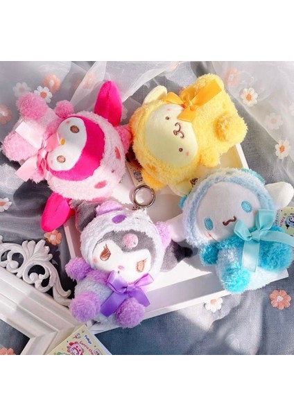Sanrio Peluş Anahtarlık Çanta Charmı Pompompurin, Kuromi fırsatları