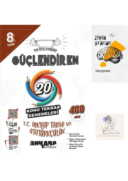 LGS Din Kültürü 20li Konu Tarama Denemeleri +Zihin Deneme+Sssk296