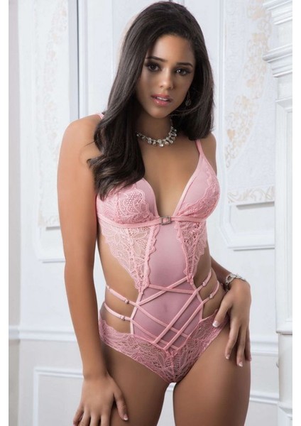 Modern Elegant Göz Alıcı Pembe Gecelik Kombin Set fiyatları