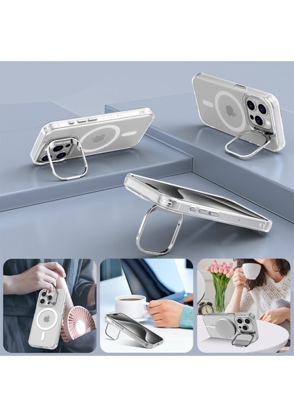 Iphone 15 Armor Magsafe Kapak - Siyah 11