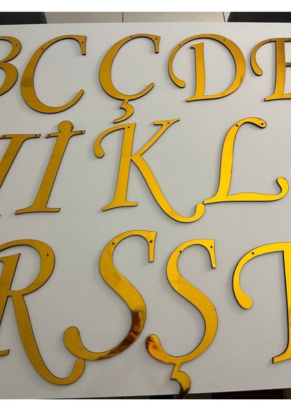 2 Adet Organizasyon Nişan Tag Harfi 30 cm fiyatları