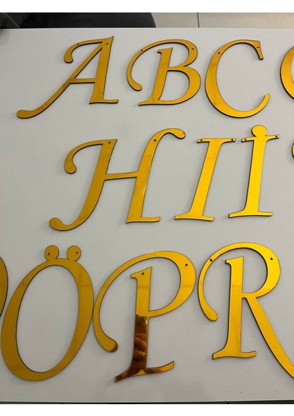 2 Adet Organizasyon Nişan Tag Harfi 30 cm fırsatları