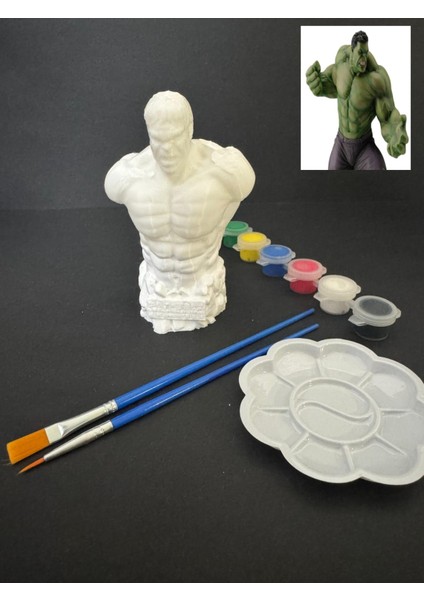 Hulk 3D Figür Boyama Seti