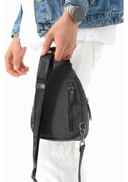 Erkek Bady Bag Göğüs Çantası Kanvas Kumaş Sırt Çantası 27*17 cm Günlük Omuz Çantası modelleri