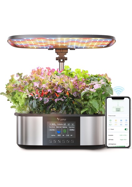 Max - 21 Hazneli - Full Otomatik Hidroponik Yetiştirme Sistemi