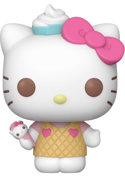Pop! Hello Kitty Ice Cream Figürü - Sanrio Koleksiyonu #99 | Dondurmalı Tasarım