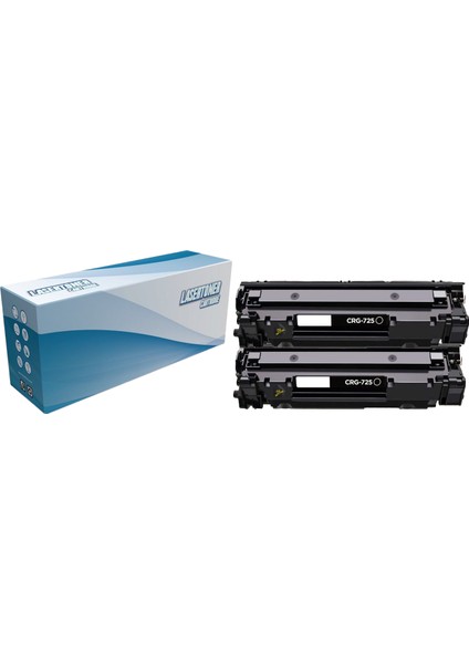 CRG-725 Canon I-Sensys LBP-6020B Muadil Toner 2 Li Avantajlı Paket