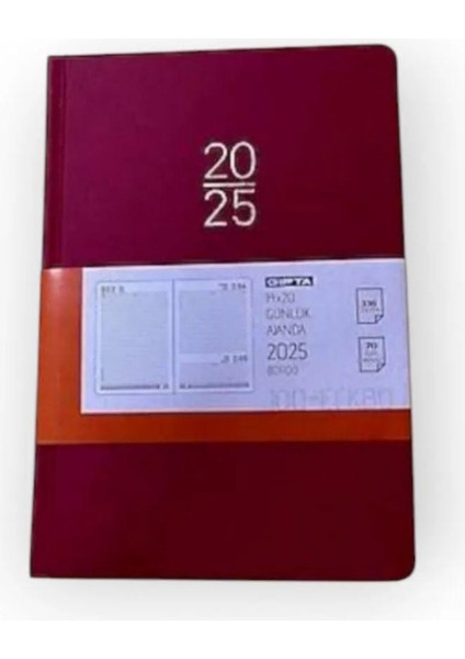 2025 Günlük Ajanda 14*20 cm