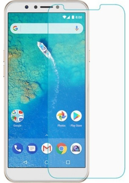 General Mobile Gm 8 Ekran Koruyucu Cam Uyumlu Tam Kapatan Temperli Cam Kırılmaz Cam
