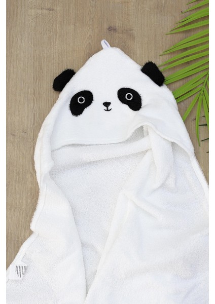 Kız Erkek Bebek Sevimli Panda Lüks Havlu Seti % 100 Pamuk Kumaş 0- 2 Yaş STL6961 modelleri