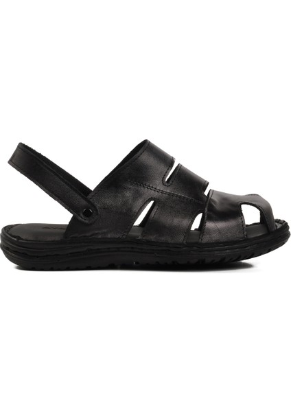 Siyah Erkek Sandalet 476444 M modelleri