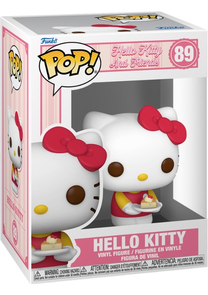 Pop! Hello Kitty With Pudding Figürü - Sanrio Koleksiyon #89 | Tatlı Sunumlu Hello Kitty